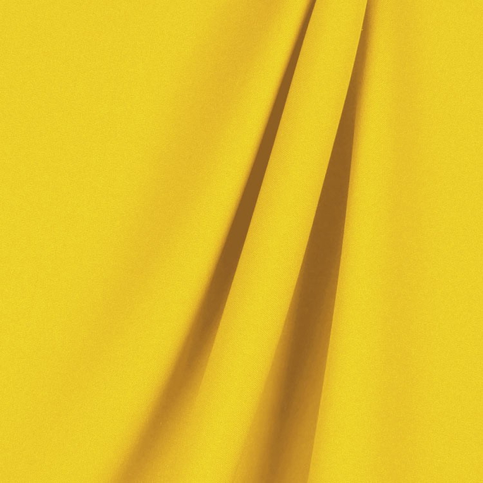 Yellow Poly Poplin Fabric image 2 of 2