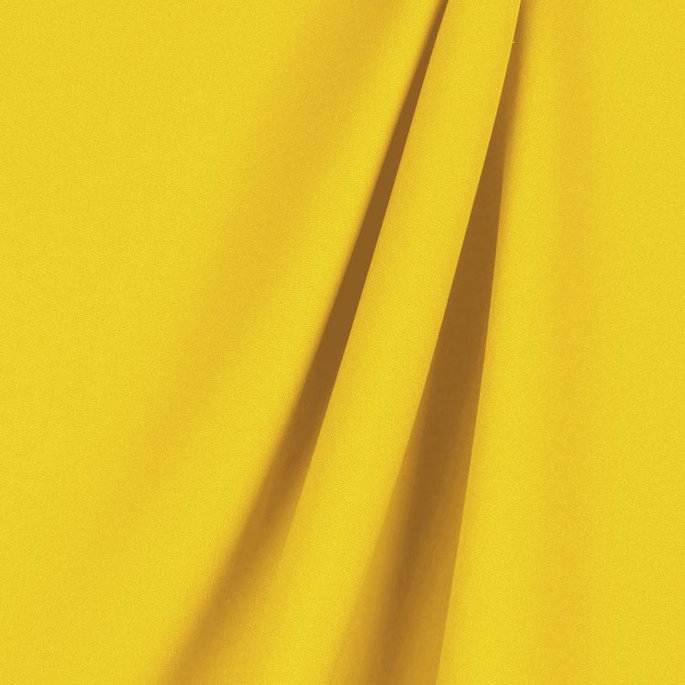 Yellow Poly Poplin Fabric image 2 of 2