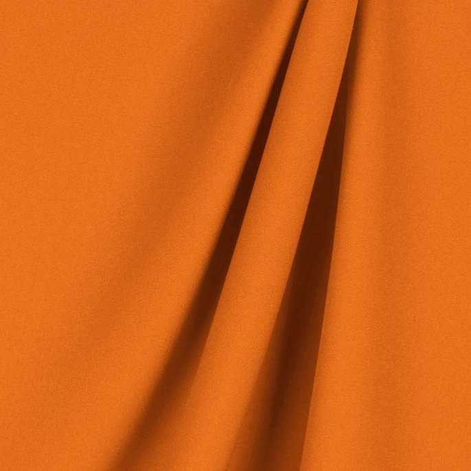Orange Poly Poplin Fabric image 2 of 2