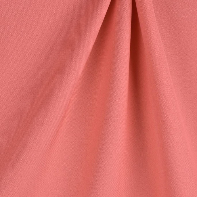 Coral Poly Poplin Fabric image 2 of 2