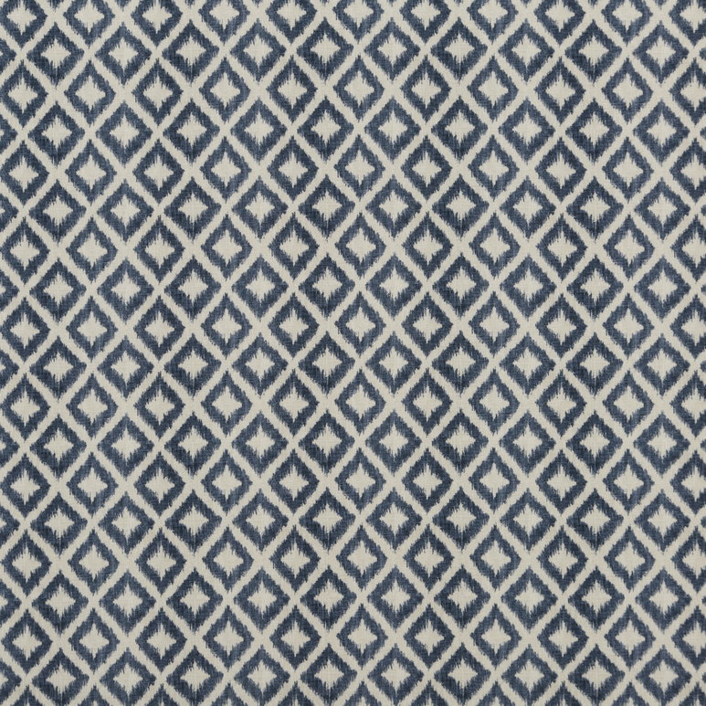 Baker Lifestyle Salsa Diamond Indigo Fabric