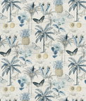 Baker Lifestyle Orinoco Blue Fabric