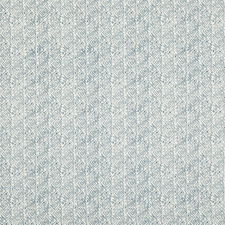 Baker Lifestyle Laberinto Indigo Fabric
