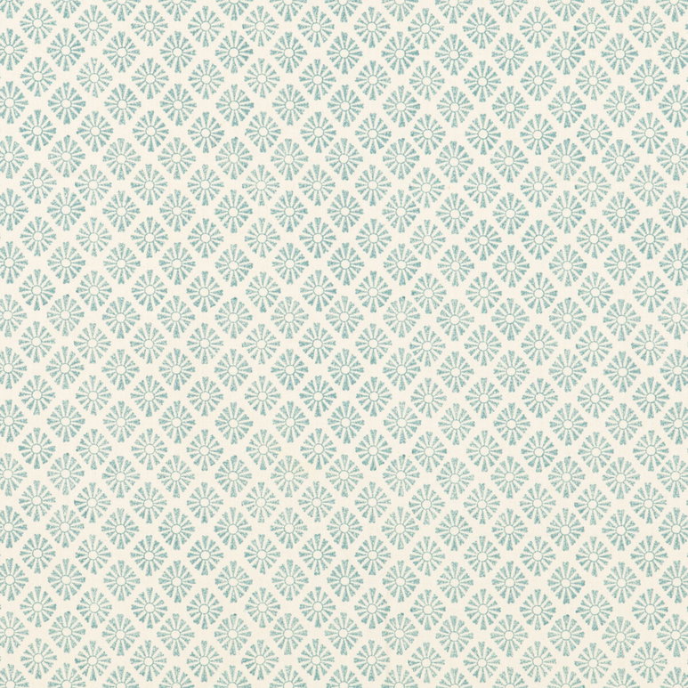 Baker Lifestyle Sunburst Aqua Fabric