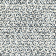 Baker Lifestyle Flower Press Indigo Fabric