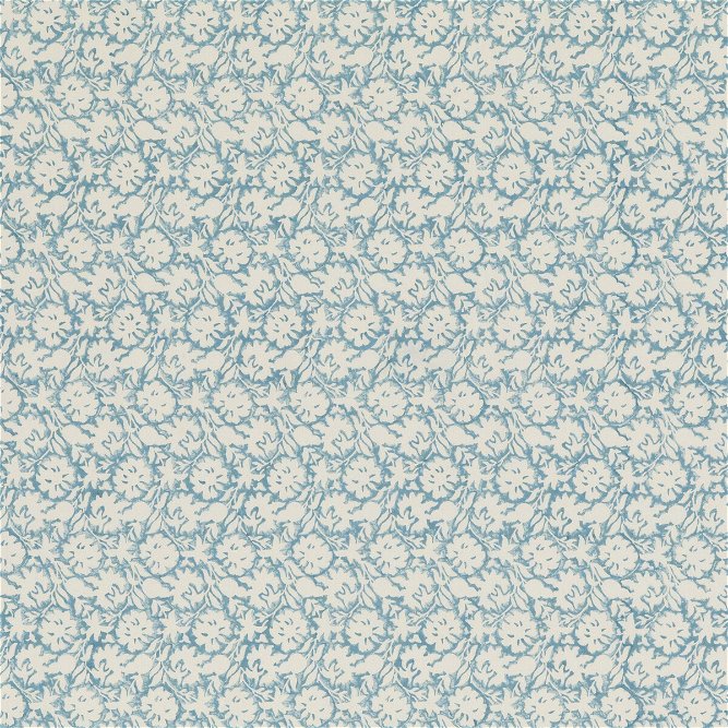 Baker Lifestyle Flower Press Soft Blue Fabric