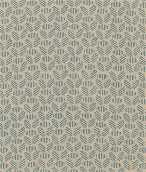 Baker Lifestyle Bumble Bee Soft Blue Fabric