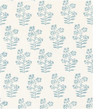 Baker Lifestyle Wild Flower Soft Blue Fabric