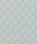 Baker Lifestyle Block Trellis Aqua Fabric