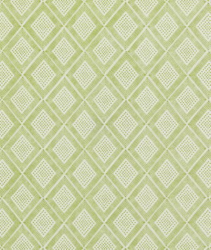 Baker Lifestyle Block Trellis Green Fabric