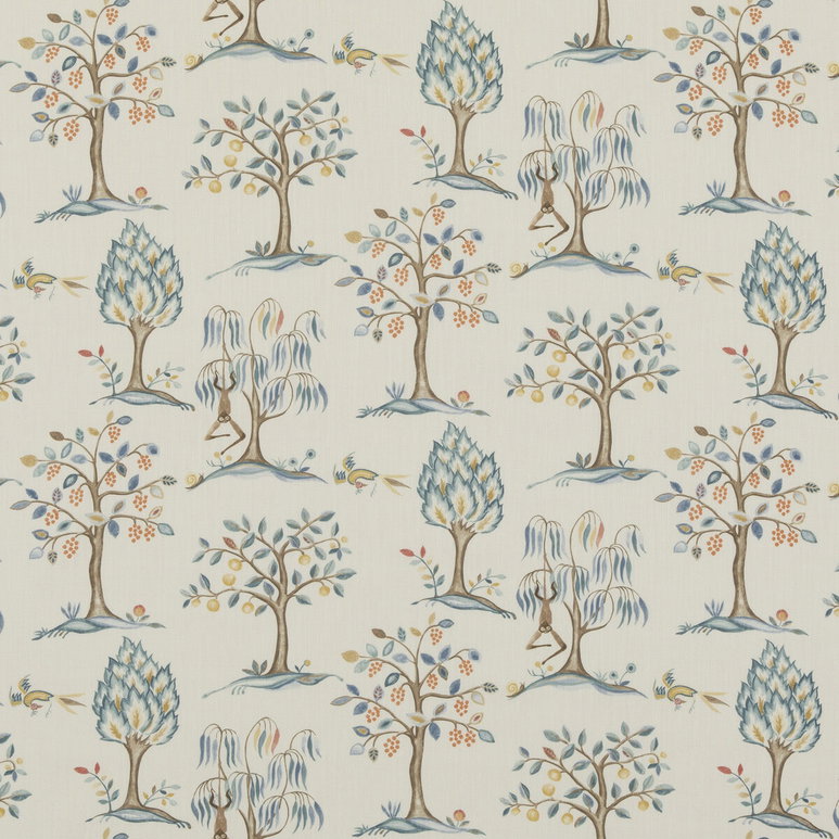 Baker Lifestyle Lilliput Blue Fabric