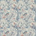 Baker Lifestyle Lulworth Blue/Red Fabric