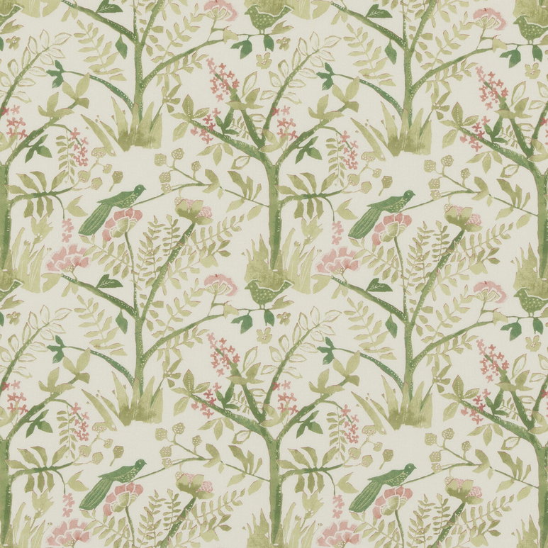 Baker Lifestyle Lulworth Green/Pink Fabric