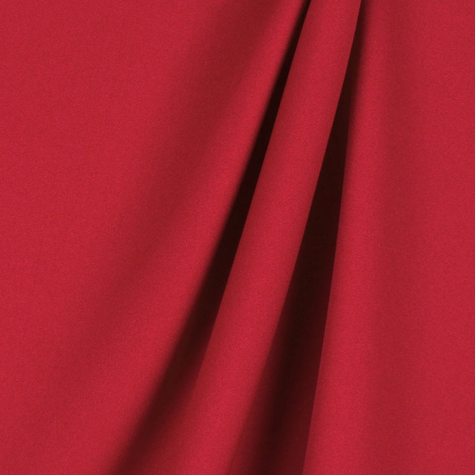 Red Poly Poplin Fabric image 2 of 2