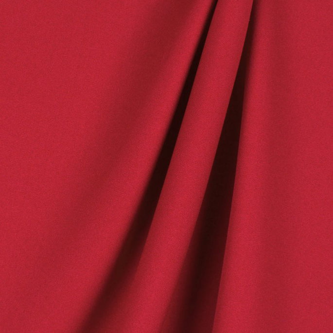 Red Poly Poplin Fabric image 2 of 2