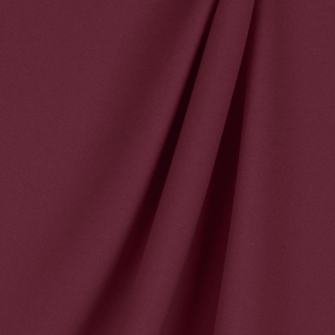 Burgundy Poly Poplin Fabric image 2 of 2