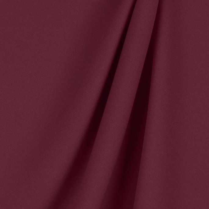 Burgundy Poly Poplin Fabric image 2 of 2