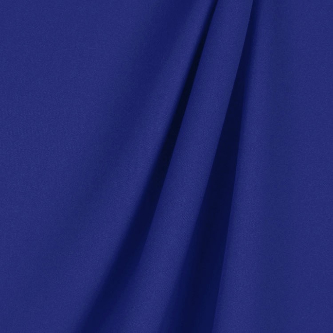 Royal Blue Poly Poplin Fabric image 2 of 2