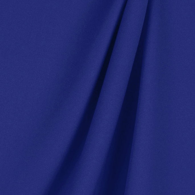 Royal Blue Poly Poplin Fabric image 2 of 2