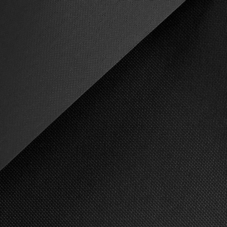 Black 600x300 Denier Recycled PVC-Coated Polyester Fabric