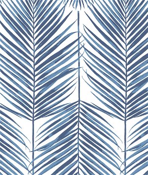 Seabrook Designs Paradise Palm Coastal Blue Prepasted Wallpaper