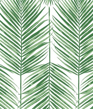Seabrook Designs Paradise Palm Greenery Prepasted Wallpaper