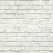 Seabrook Designs Industrial Faux Brick Off-White Prepasted Wallpaper