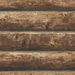 Seabrook Designs Faux Log Cabin Walnut Prepasted Wallpaper thumbnail image 1 of 4