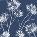 Seabrook Designs One O'Clock Denim Blue Prepasted Wallpaper