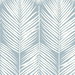 Seabrook Designs Palm Silhouette Light Blue Prepasted Wallpaper