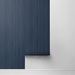 Seabrook Designs Faux Wood Panel Naval Blue Prepasted Wallpaper thumbnail image 2 of 4