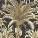 Seabrook Designs Tropical Palm Beach Ironwork & Taupe Prepasted Wallpaper