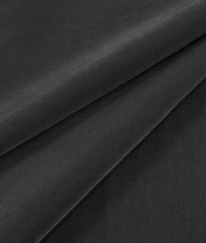 Black Peachskin Fabric