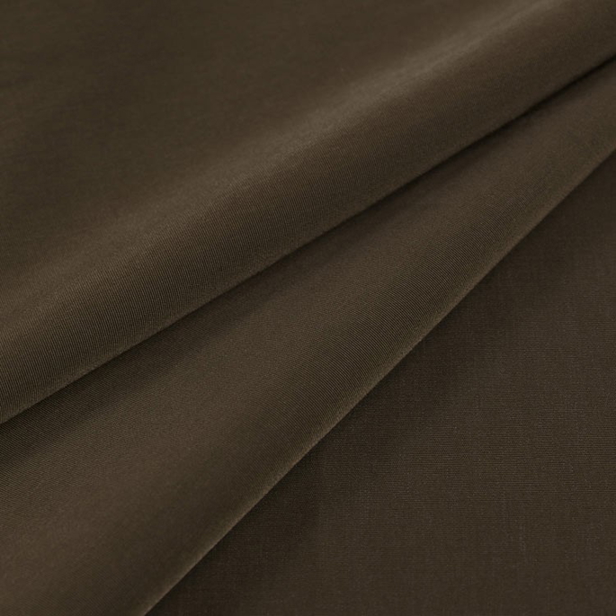 Chocolate Brown Peachskin Fabric image 1 of 1