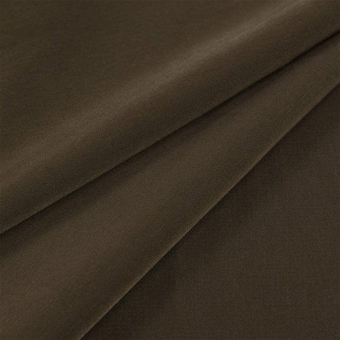 Chocolate Brown Peachskin Fabric