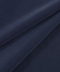 Navy Blue Peachskin Fabric