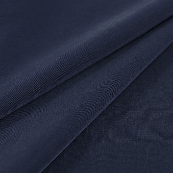 Navy Blue Peachskin Fabric image 1 of 1