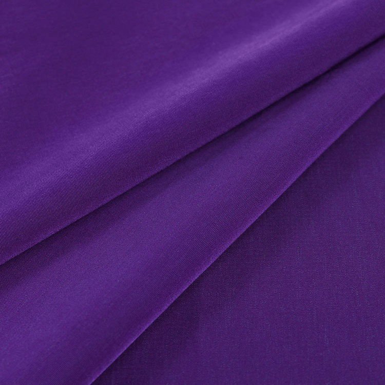 Purple Peachskin Fabric