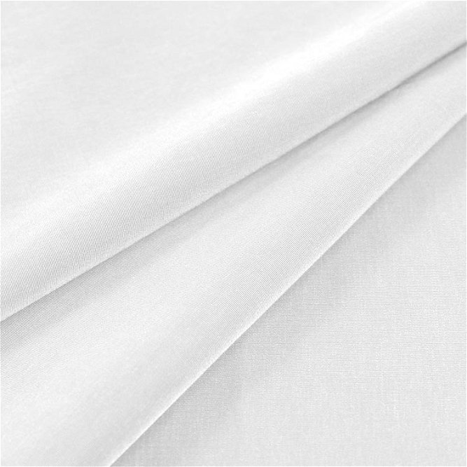 White Peachskin Fabric