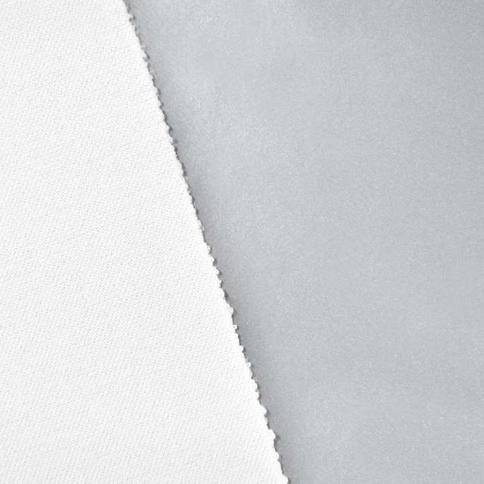 Silver Pleather Fabric image 2 of 2