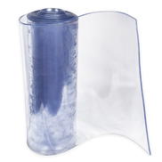 80 Gauge Clear FR Vinyl Replacement Strip - 8"