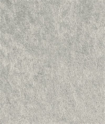 Silver Panne Velvet Fabric