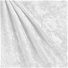White Panne Velvet Fabric - Image 2