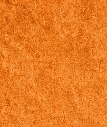 Orange Panne Velvet Fabric