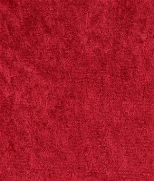 Plush Red Fabric by the Yard