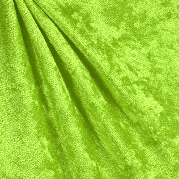 Royal Velvet Moss Green, Fabric by the Yard