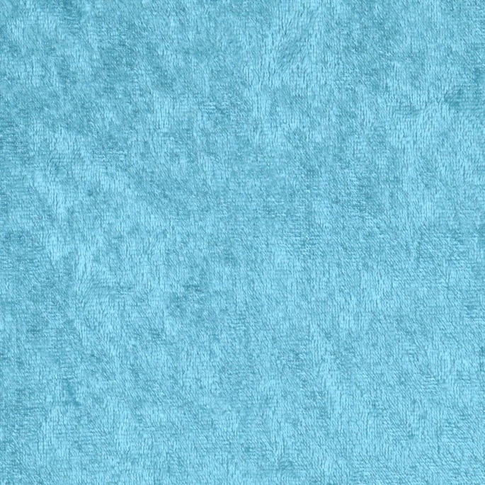Turquoise Panne Velvet Fabric image 1 of 2