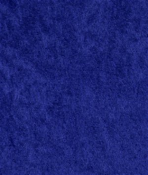 Royal Blue Panne Velvet Fabric