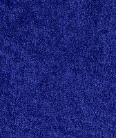 Royal Blue Panne Velvet Fabric