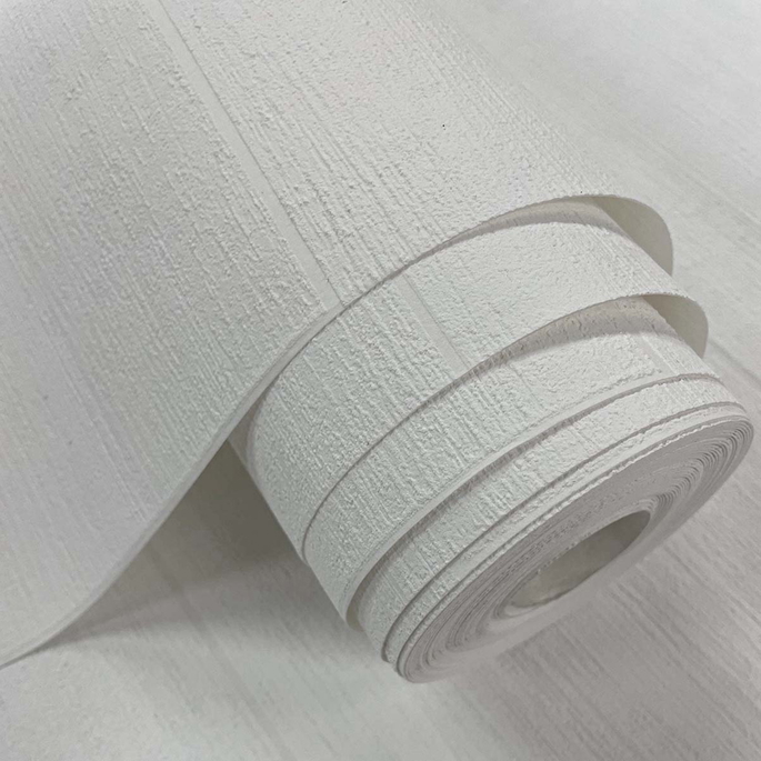Seabrook Designs Faux Shiplap White Paintable Wallpaper image 4 of 5